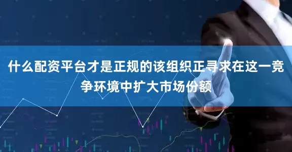 什么配资平台才是正规的该组织正寻求在这一竞争环境中扩大市场份额